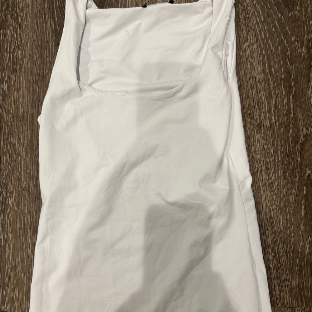 Zara Crisp White Top Size Small